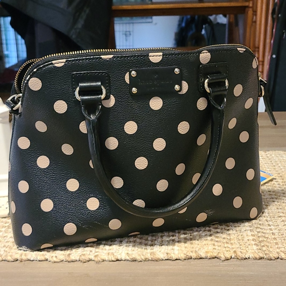 Kate Spade Polka Dot Crossbody Purse
